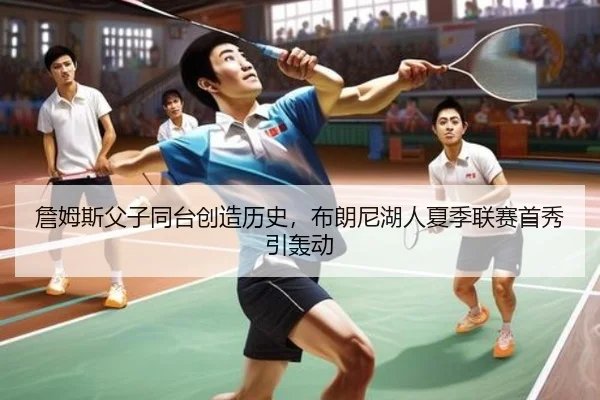 詹姆斯父子同台创造历史，布朗尼湖人夏季联赛首秀引轰动
