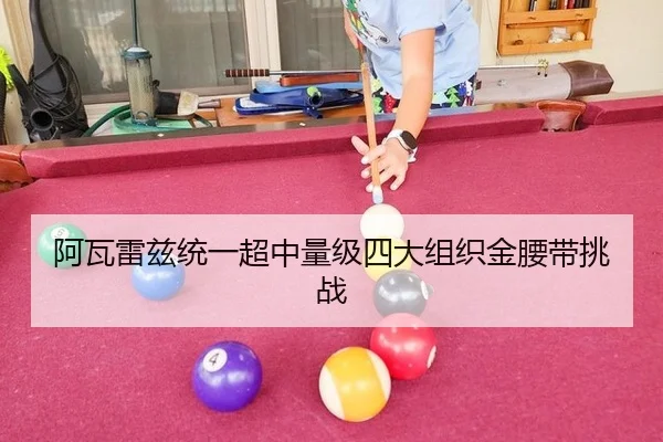 阿瓦雷兹统一超中量级四大组织金腰带挑战